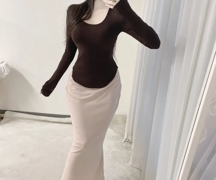 반팔긴팔o자체제작❤️요기가원조❤️숏/롱ver*유어로즈 몸매보정ts 상세 이미지 30