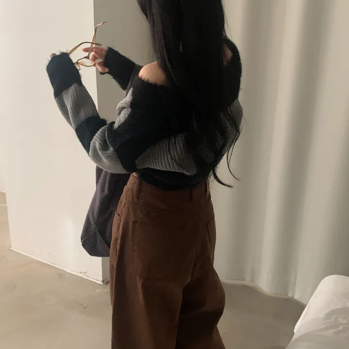[세트증정!/앙고라소재🤍] 스푸닝 보들 여리 앙고라 니트가디건 나시세트, 투피스 - 2color 상세 이미지 17