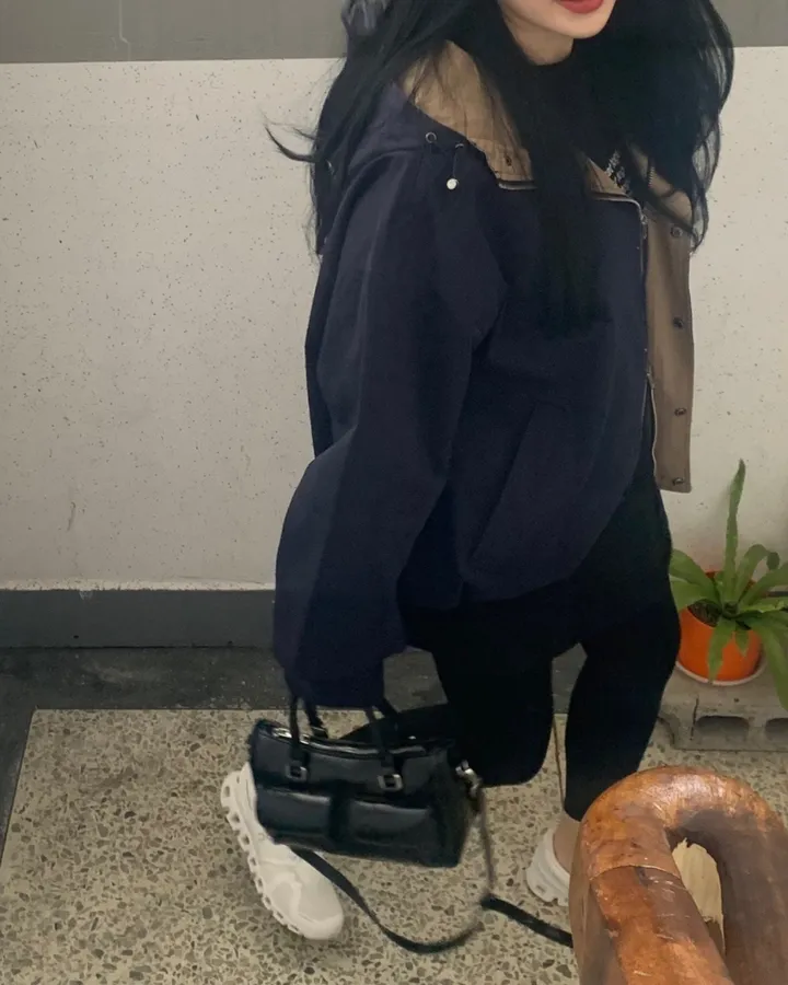포터 후드 바람막이 야상 자켓 상세 이미지 3