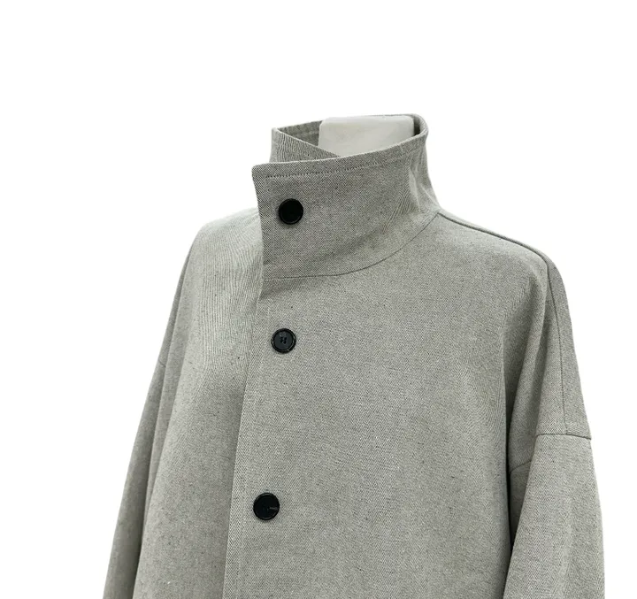 fancy high neck jacket ; 2color 하이넥, 봄자켓, 숏자켓, 하프자켓 상세 이미지 32