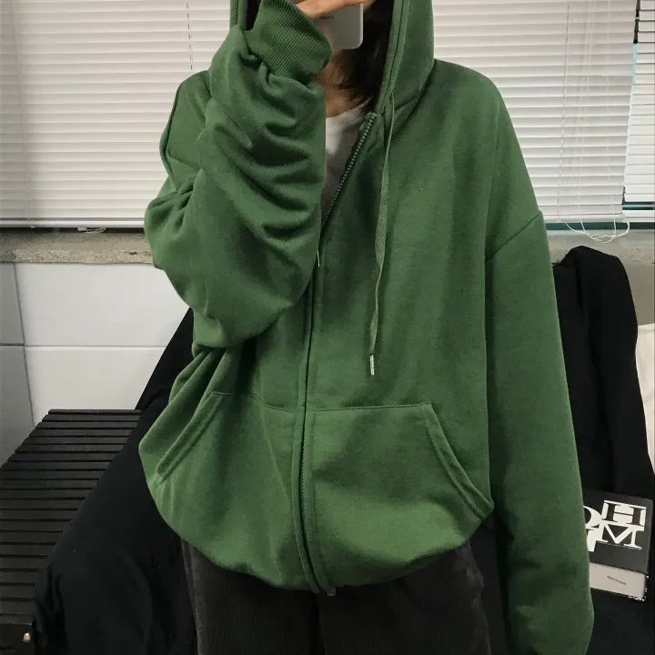 (1+1/교복템)당일출고🚛Avocado basic over two way zip- up - 7color 상세 이미지 6