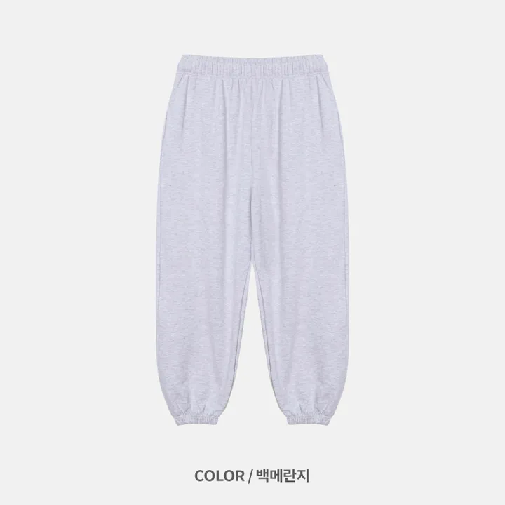 💜남여공용 10col 오버 조거팬츠 힙핏 국내제작 루즈핏 로로 비비드조거pt 상세 이미지 15