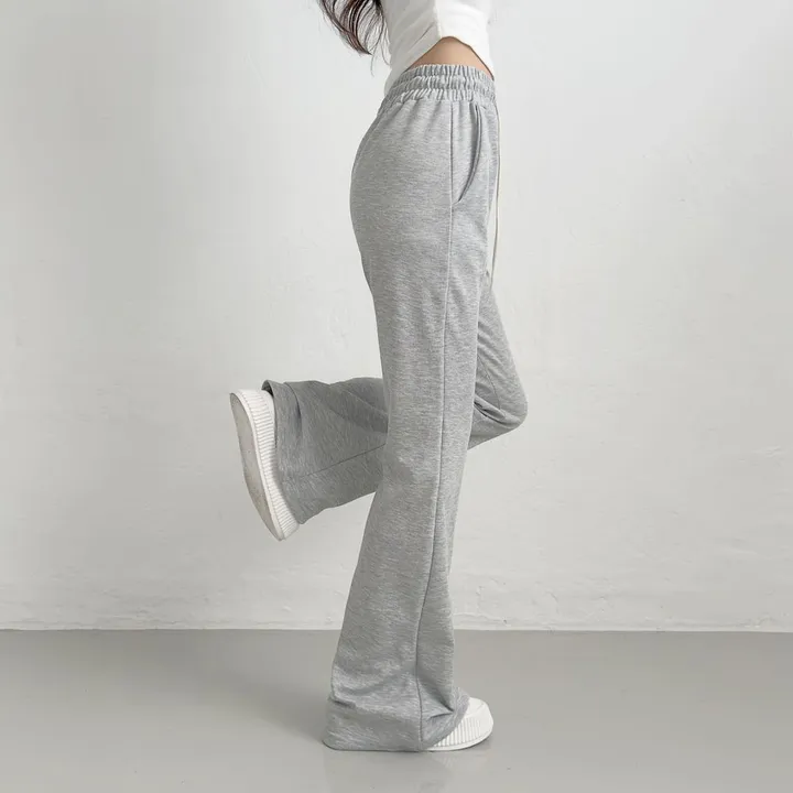 [말라핏!/숏,기본,롱] 다리 길어보이는, 세미 부츠컷 데일리 트레이닝 팬츠 슬림 라인 봄 가을 키작녀 바지 (6color) 상세 이미지 35