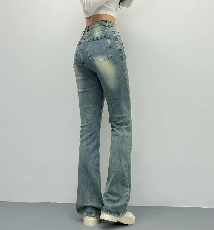 [인생부츠컷/숏&롱/~XL] 엘리 절개라인 하이웨스트 부츠컷 데님팬츠 롱팬츠 기장선택 빅사이즈까지 스판청바지 가을신상 (6Col) 상세 이미지 10