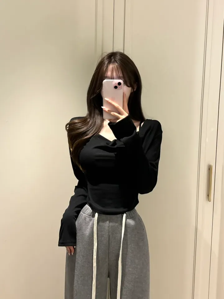 [글램여리/여신룩] 나시 가디건 SET 드레이프 셔링 나시 굴림 크롭 봄신상 봄가디건 (3color) 상세 이미지 8