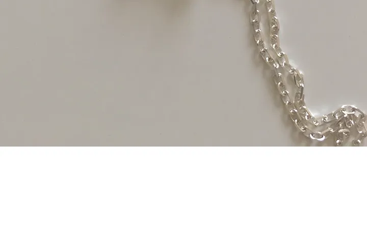 point cross necklace (silver925)(빠른출발) 실버 은 목걸이 크로스 별 펜던트 상세 이미지 4