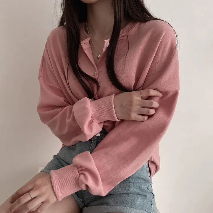 앤디라운드넥가디건 (4color) 상세 이미지 15