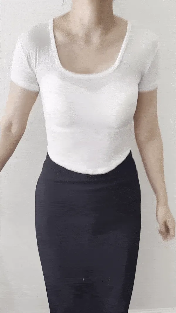 ✨흘러내림X✨볼륨조절✨후크,투명끈 증정✨더뉴오프숄더브라 - 노와이어브라 여름속옷 브라탑 심리스속옷세트 심리스브라 데일리 뽕브라 탱크탑 튜브탑 상세 이미지 9