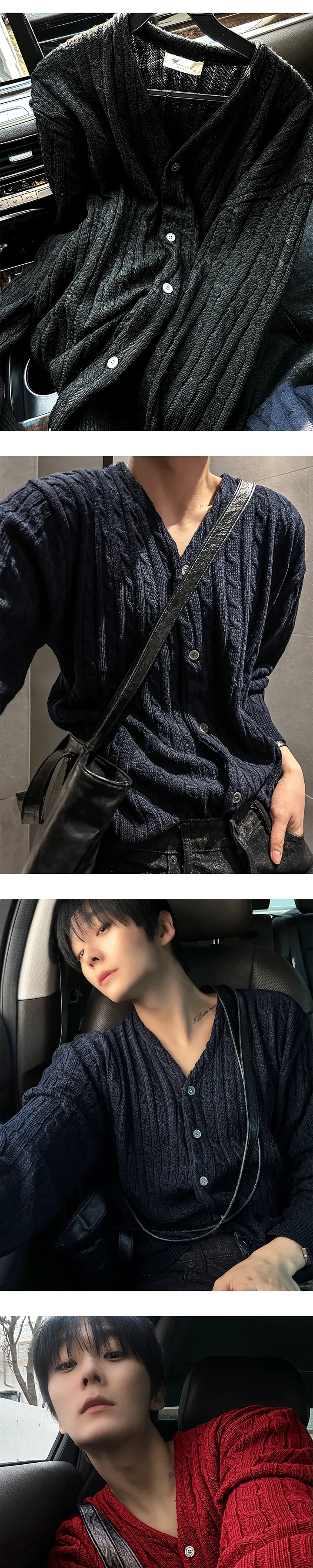 미리봄🌱 [ALL 20%/주문폭주] 로운디테일 케이블 가디건 상세 이미지 7