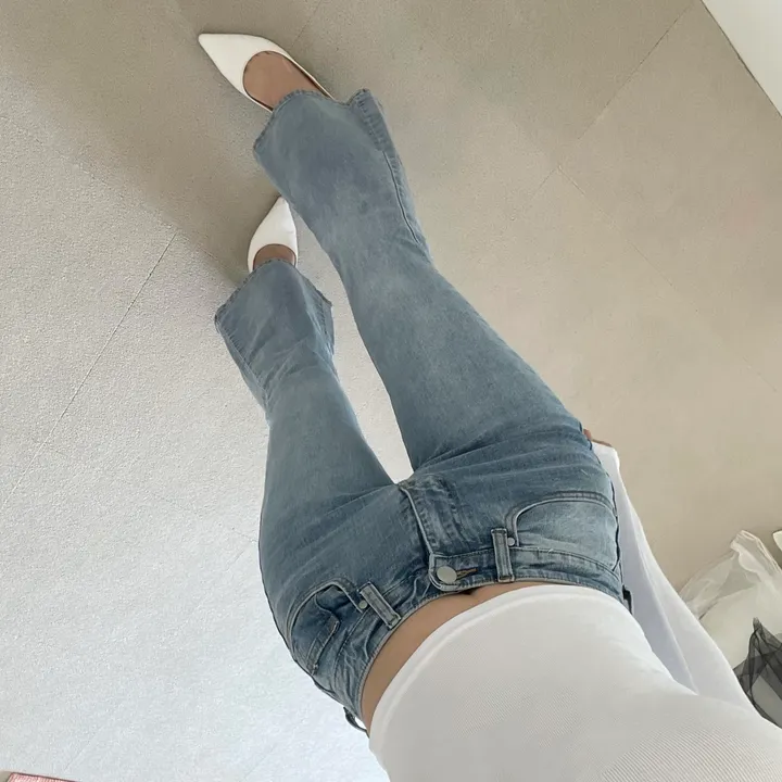 [숏/롱ver.]연청 부츠컷 데님팬츠 부츠컷청바지 인생부츠컷 키작녀데님 키큰녀데님 봄신상 상세 이미지 17