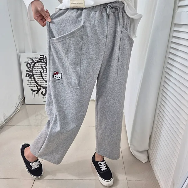 [~99SIZE]캐릭 자수 밴딩배기팬츠 상세 이미지 27