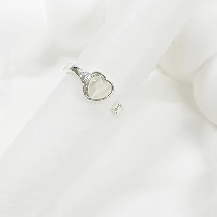 ❤[1900원오늘만🔥/40종추가금❌]❤ 반지 레이어드 큐빅 리본 발레코어 하트 나비 오픈링 y2k 볼드 힙 실버 골드 크로스 링 십자가 친구 학생 우정링 생일 선물 반지 상세 이미지 27