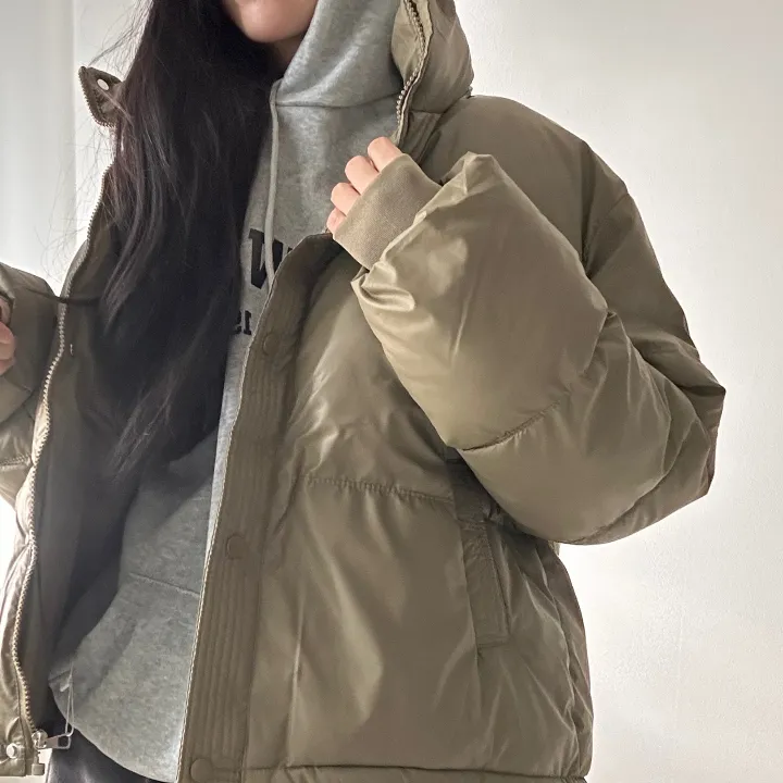 [최저가🔥] 꾸안꾸 강추! 루즈핏 패딩 점퍼 학생 대학생 데일리 데이트 캐주얼 캠퍼스 신상 특가 할인 봄 여름 가을 겨울 여행 수학여행 졸업 개강 졸사 하객룩 직장인 상세 이미지 19