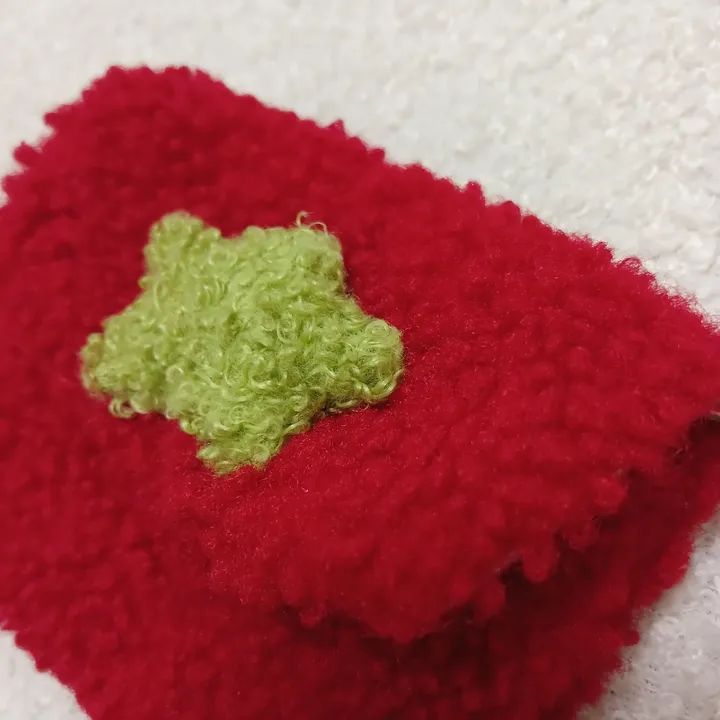 ⭐️주문폭주,문의가능!자체제작 - 🍅빵빵한 잎 토마토 카드 지갑 - 토마토,독버섯 상세 이미지 1