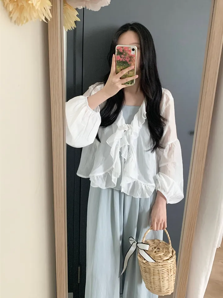 주아 린넨 뷔스티에 팬츠 세트 상세 이미지 31