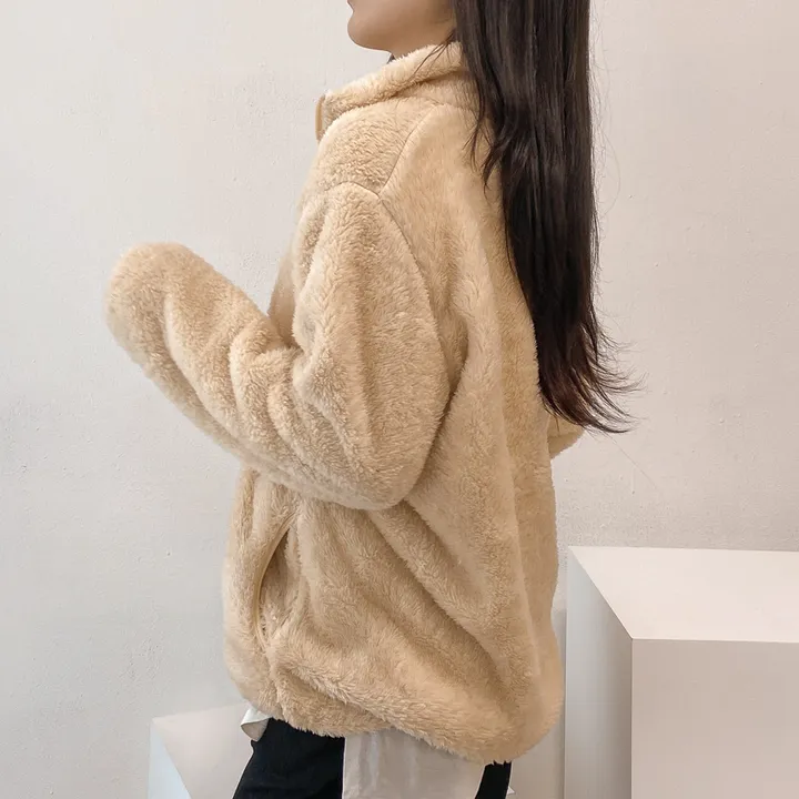 (💥강추템!! 보들보들촉감~💥) 따뜻 플리스 후리스 커플 포근 털 겨울 집업 (L~XL) 상세 이미지 17