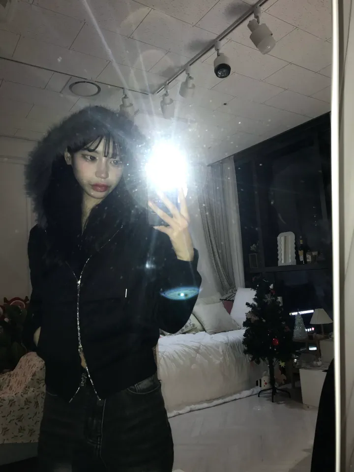 [*당일출고*/비교불가퀄리티] 위플래쉬st 빈티지 투웨이 블랙 퍼후드집업 상세 이미지 18