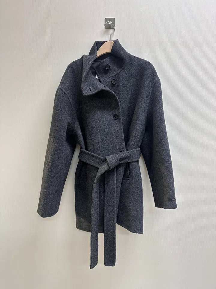 [고퀄리티/소장가치충분]하이넥하프핸드메이드코트(2color) 상세 이미지 19