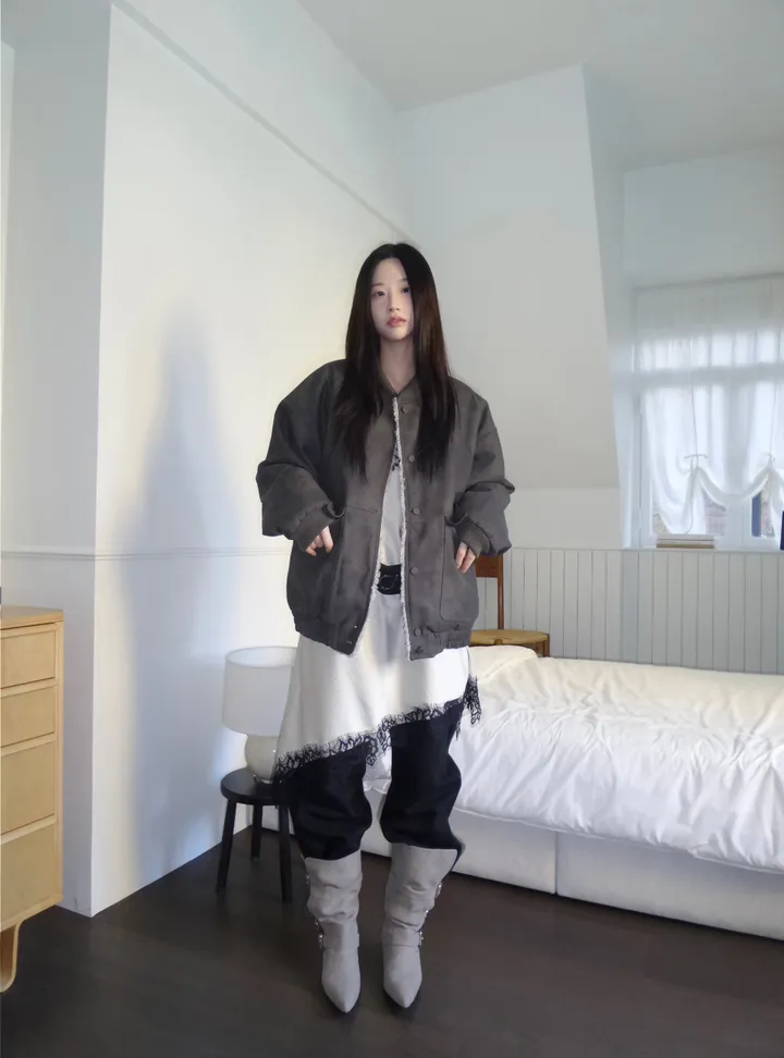 재킷 모델 착용 이미지-S1L58