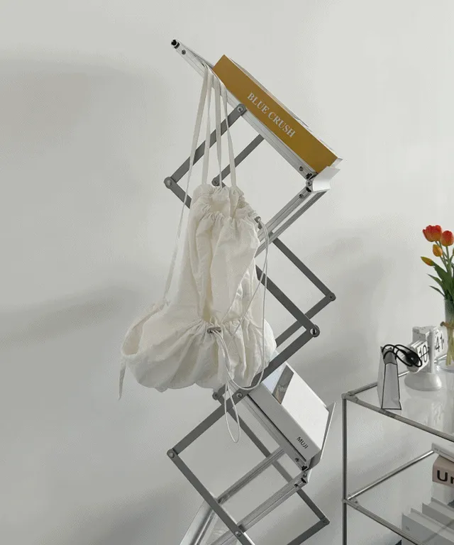 먼츠 나일론 스트링 복조리 썸머 여름 백팩 (3color) 얼레디연