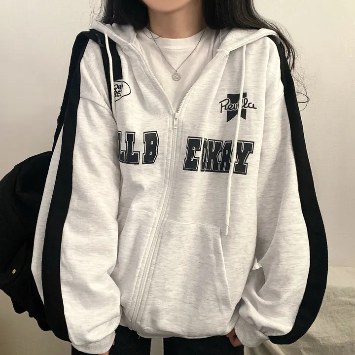 봄new*[데일리/스트릿] 윌비 져지 오버핏 후드집업 3color 상세 이미지 11