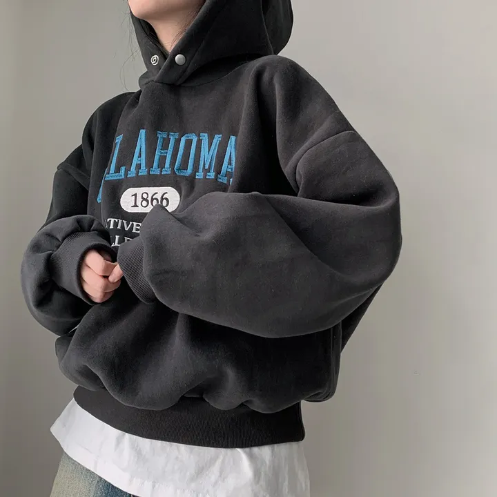 [대박핏보장✨/98%만족/진그레이 당일출고!] 자체제작 #크치Made 꿈에 나온 핏, 오클라호마 1866  양기모 맨투맨 긴팔 후드티 ; 5컬러 상세 이미지 101