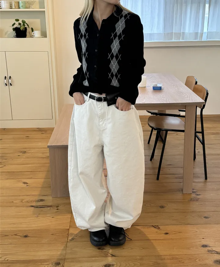 콜리 아가일 카라 가디건 상세 이미지 27