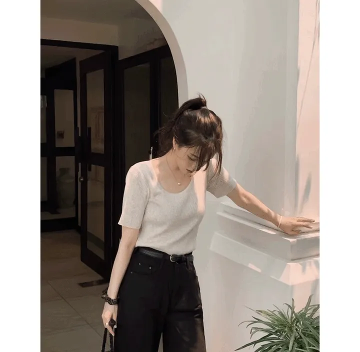 [👀허리밴딩/후들팬츠] 투데이 에어썸머 와이드팬츠 (+기본/롱ver) - 4 size (SLOWMADE/자체제작/봄팬츠/여름팬츠/바지/세미와이드/편안함/데일리) 상세 이미지 3
