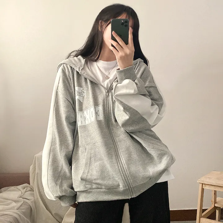 봄new*[데일리/스트릿] 윌비 져지 오버핏 후드집업 3color 상세 이미지 1