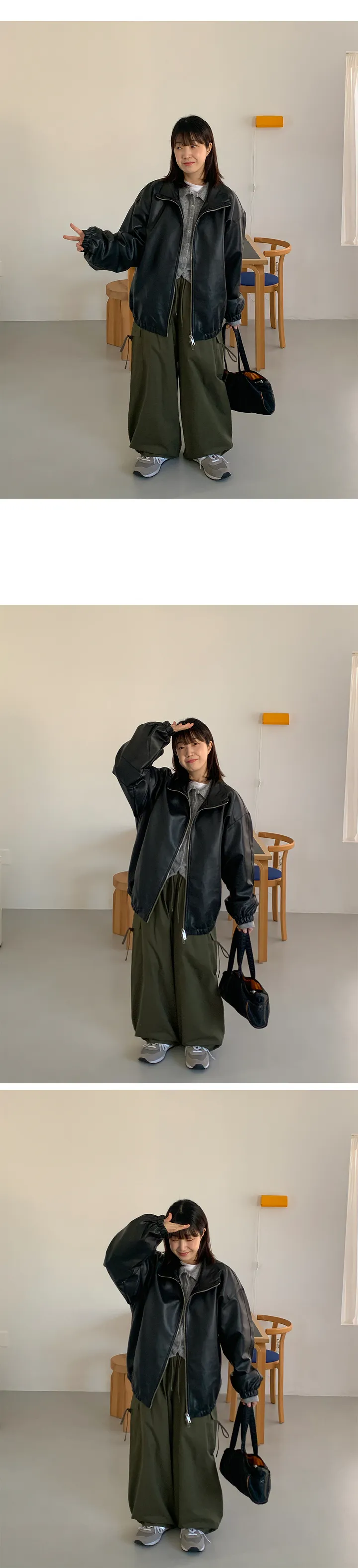 [6천장돌파]시에키 카라 크롭 가디건 (3color) 상세 이미지 7