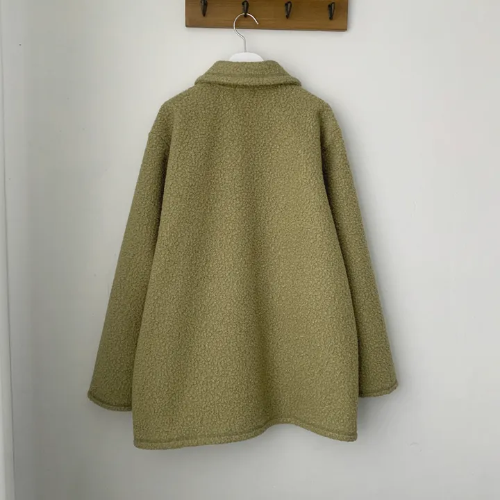 부클하프코트 (3color) 상세 이미지 50