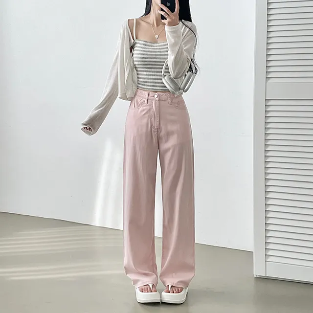 [3기장~2XL🧊] 여름 쿨소재 에어텐셀 코튼와이드팬츠 3color 상세 이미지 10