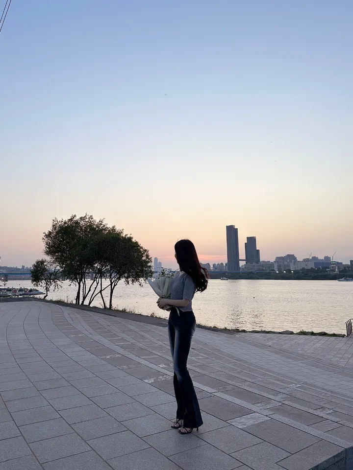 [자체제작/허리쏘옥/히든밴딩/기본,롱ver] -3kg 몸매 보정 워싱 롱 부츠컷 데님 청바지 롱팬츠 상세 이미지 74