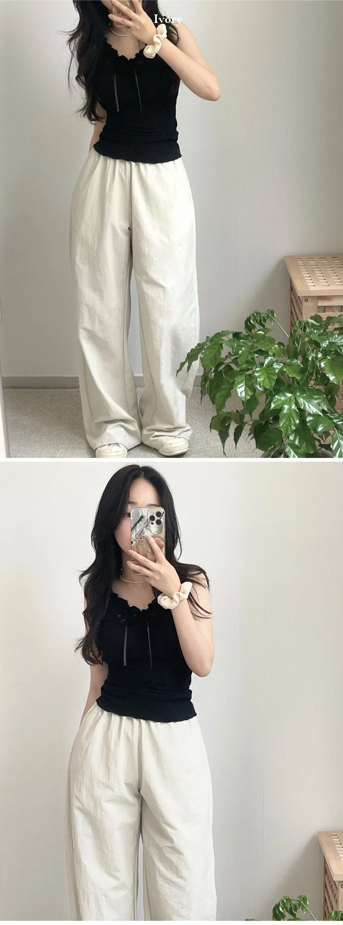 여름쿨팬츠🧊*MADE 숏/롱* 2개 묶음 할인🫶🏻 코코 바스락 팬츠 상세 이미지 7