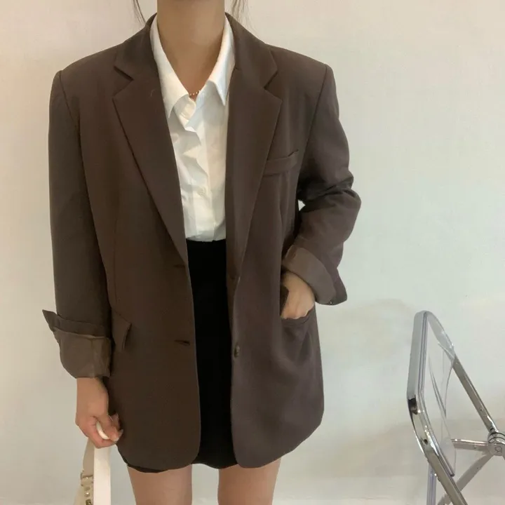 누적판매3000장! [4col] 데일리핏 핏예쁜 루즈핏 버튼 자켓 상세 이미지 21