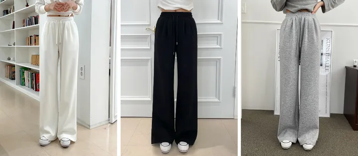[숏/롱 ❣️원단미침❣️] 쿠디보 와이드 팬츠 상세 이미지 9
