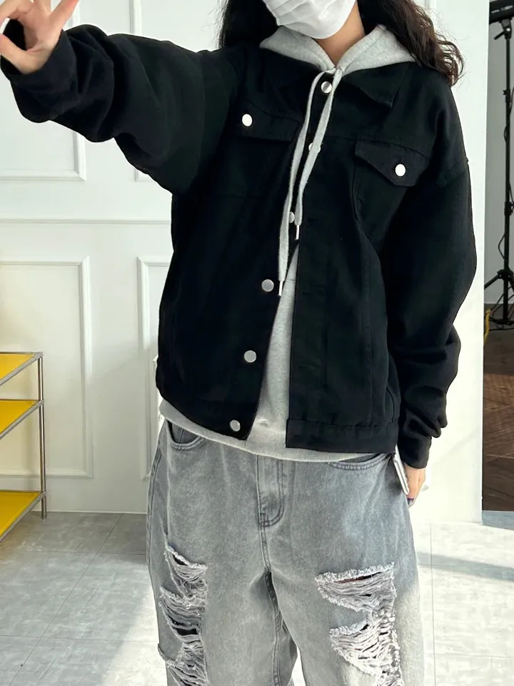 [누적 3000장🔥]이안 코튼 트러커 자켓 ( 2 color ) 상세 이미지 17