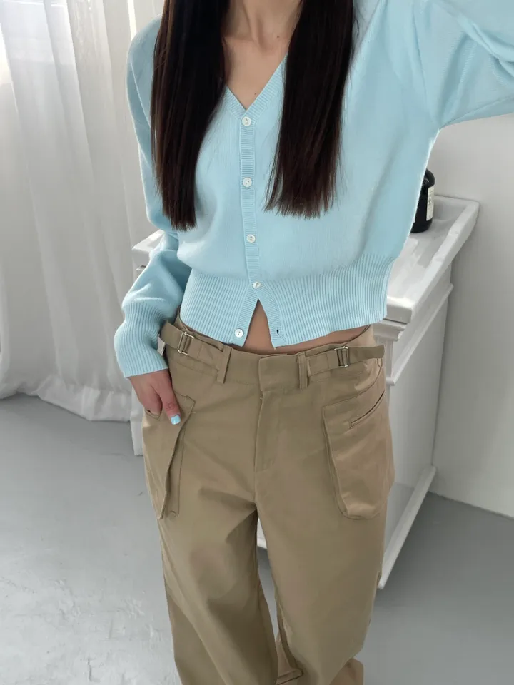 오프크롭가디건 상세 이미지 4
