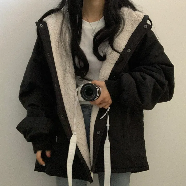 [ 겨울까지 ] 안감 양털 왕따뜻 야상 점퍼 상세 이미지 19