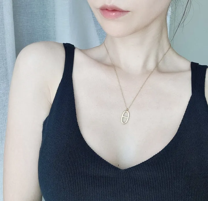변색 X 샹달 써지컬목걸이 데일리목걸이 상세 이미지 10