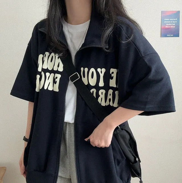 [여름아우터!/박시핏] 핏예쁜, 반팔 워킹 아노락 집업 (3color) 상세 이미지 12
