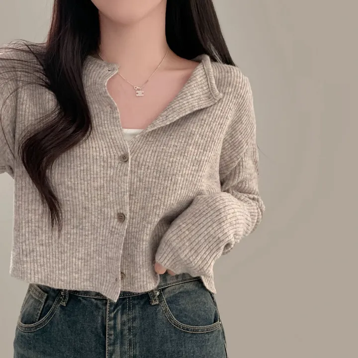 [🍇1만장 돌파!]퍼스널 로즈 캐시울 니트 가디건 - 5color 상세 이미지 49