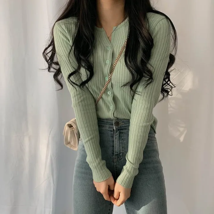 진심 여리핏, 골지 니트 가디건 ;9col 상세 이미지 45