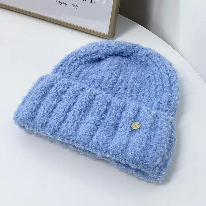 매직 뽀글이 참 스판 무지 겨울 비니 모자 6color 상세 이미지 15