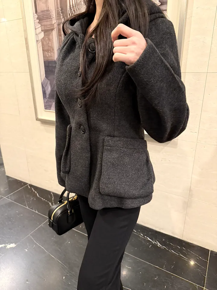 헤르미온느 마녀 울 코트 상세 이미지 7