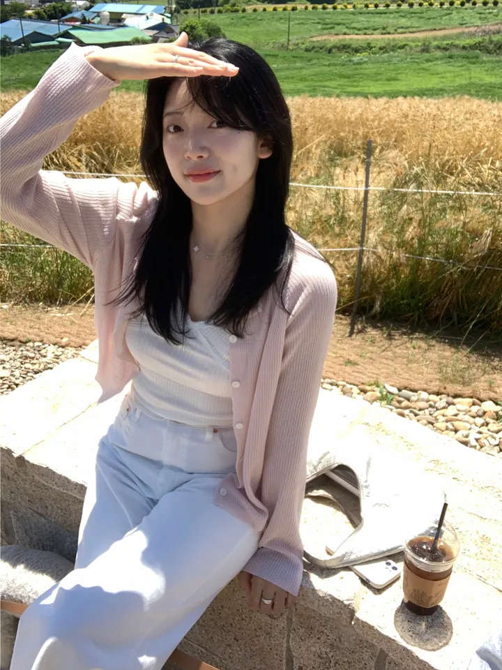 [2000장돌파🍧]샤베트 골지 여름가디건 상세 이미지 21