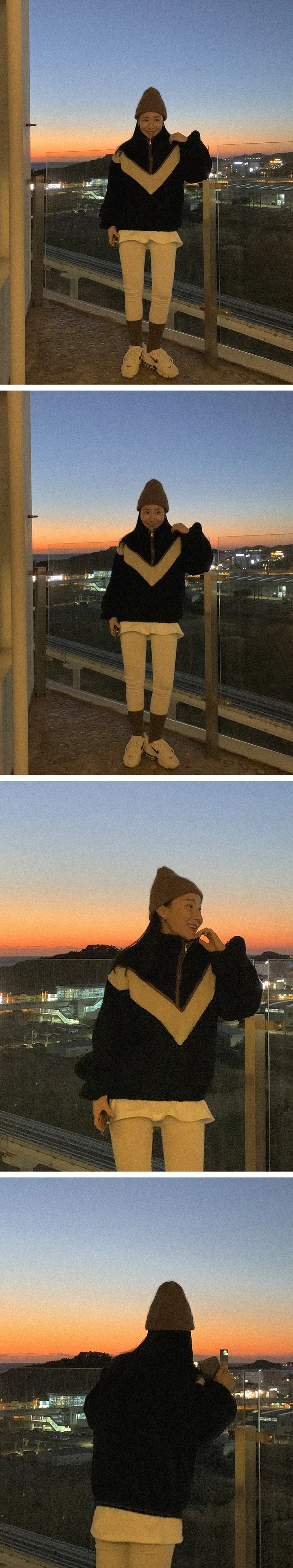 [데일리템/따뜻해요☕]스판 피치 기모 레깅스 (4color) 상세 이미지 32
