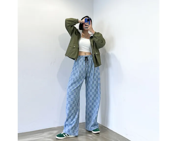 (후드탈부착) 스트링 오버핏 야상 점퍼 상세 이미지 21