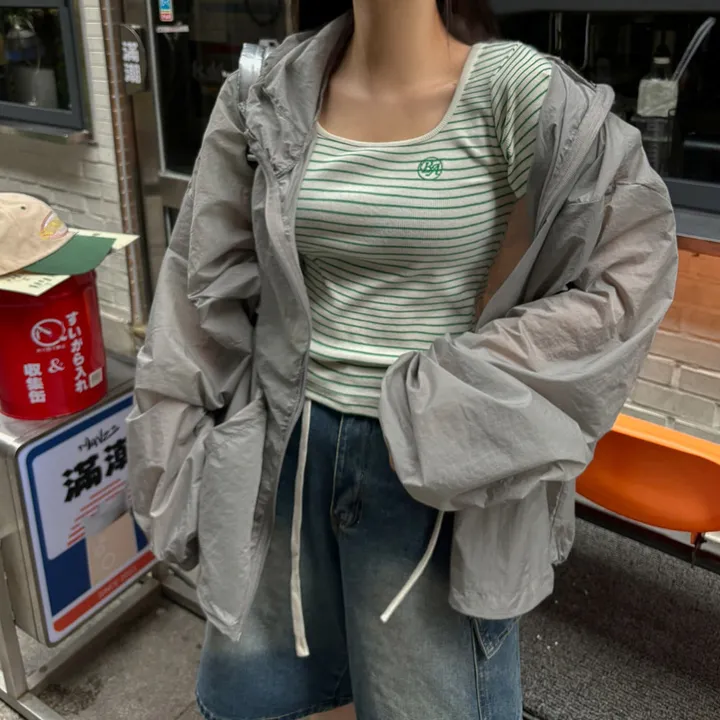 [버뮤다입문👖S~XL] *허리조절* 빈티지 워싱 카고 데님 버뮤다 반바지 5부 숏 팬츠 봄 간절기 청바지 썸머 하프 바지 스트랩 y2k 하이웨스트 하체커버4type 상세 이미지 22