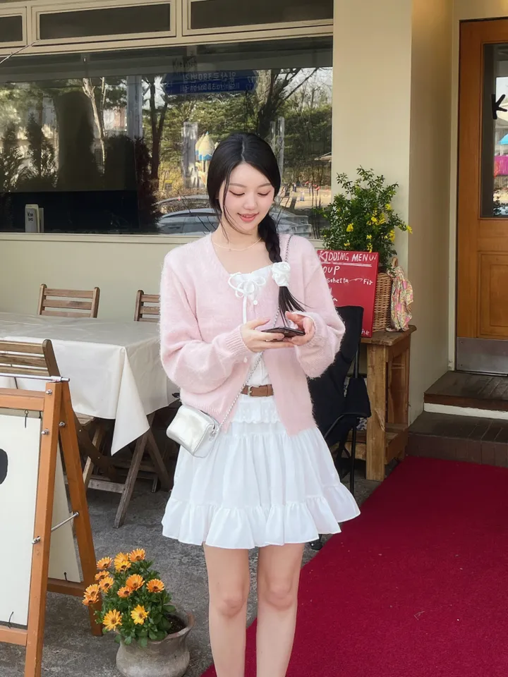 소니아 봄꽃 가디건 (4colors) 상세 이미지 5